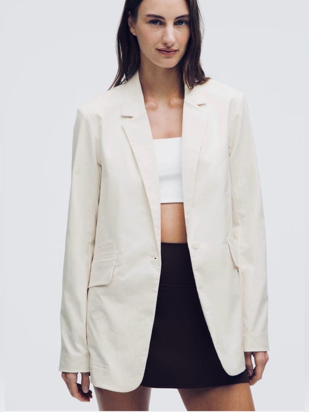 Lululemon Relaxed-Fit Twill Blazer